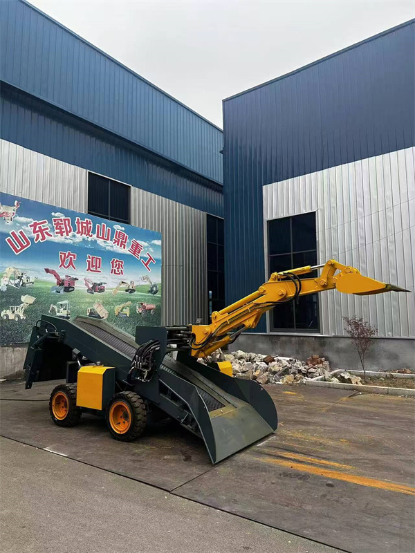 轮式皮带式挖掘式装载机