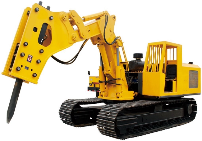 ZWY-100履带式巷道掘进破碎机